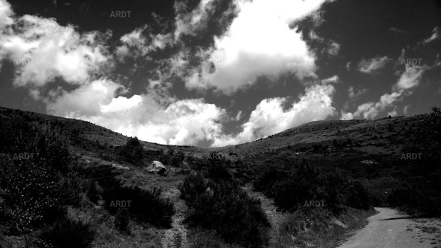 Landschaft und Natur ohne Farbe 15 | Pyrenäen