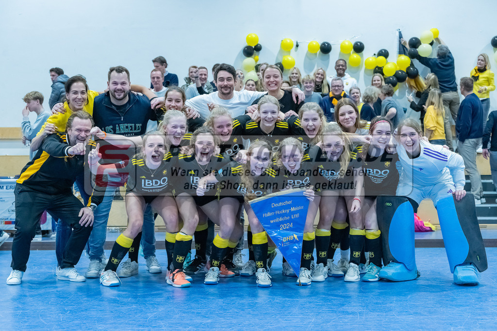 HK_20240303_109472 | Finale und Ehrungen Deutsche Meisterschaft WU16 am 3.3.2024 Hallo DHC, Düsseldorf ,