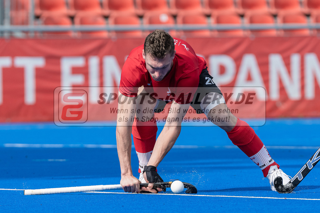 HK_20230923_104374 | 1. Bundesliga Herren Crefelder HTC - TSV Mannheim am 23.9.2023 CHTC, Krefeld , Maximilian Netzer ( TSV Mannheim #21 )