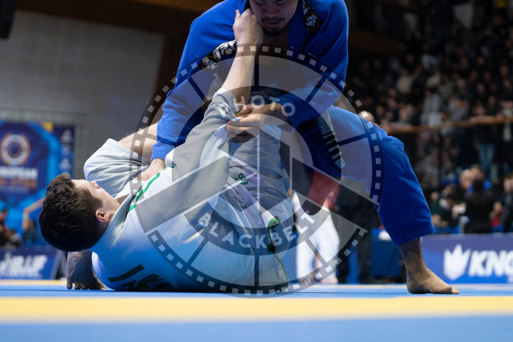 20240119PBB2007 | Fighters compete during the IBJJF European Championship in Paris, France, on January 19, 2024.