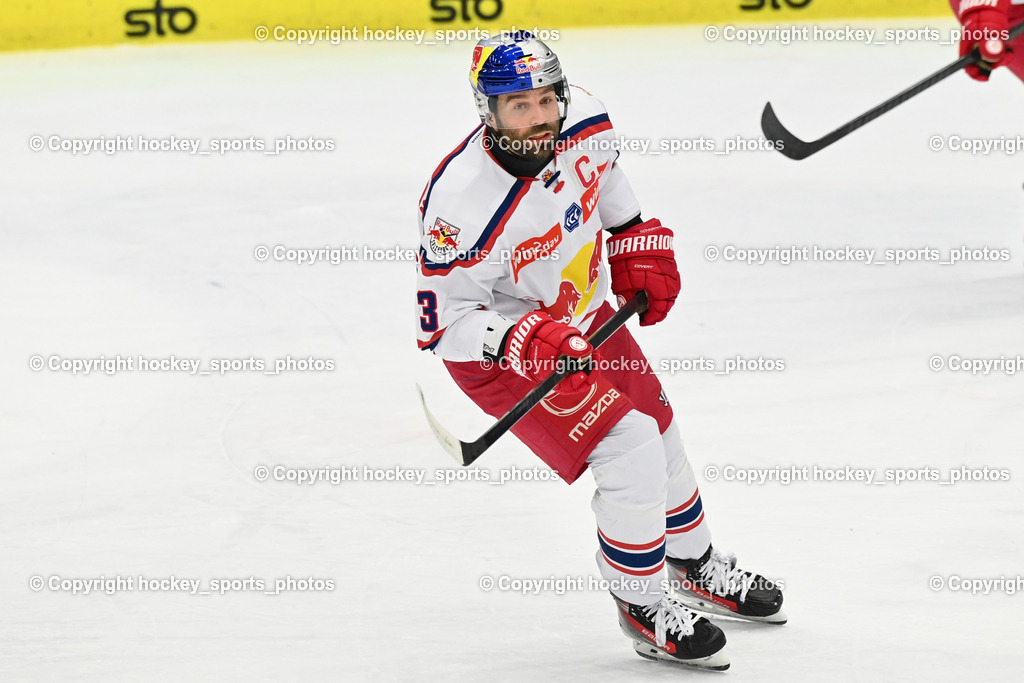 EC IDM WÄRMEPUMPEN VSV vs. EC Red Bull Salzburg | #3 Schneider Peter EC Redbull Salzburg, EC IDM WÄRMEPUMPEN VSV vs. EC Red Bull Salzburg, EC IDM WÄRMEPUMPEN VSV vs. EC Red Bull Salzburg am 17.01.2025 in Villach (Stadthalle Villach), Austria, (Photo by Bernd Stefan)