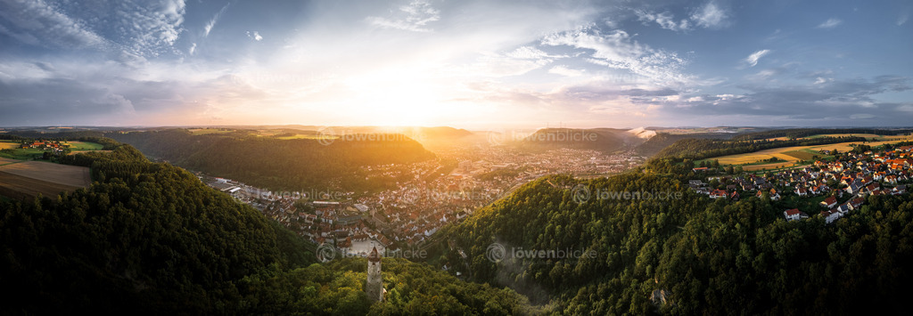 Ödenturm bei Sonnenuntergang im Sommer | löwenblicke | shop