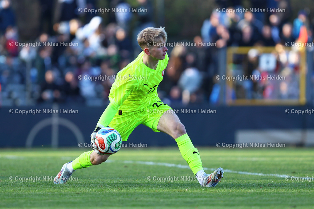 NH_DeutschlandU20_TschechienU20_Länderspiel_26032026 | #23 Adam Rezek (Tschechien U20)Fußball I Junioren I Länderspiel (Nationalmannschaft) I Saison 2025-2026 I Freundschaftsspiel I Deutschland U20 - Tschechien U20 I 26.03.2026 I Poststadion Berlin
