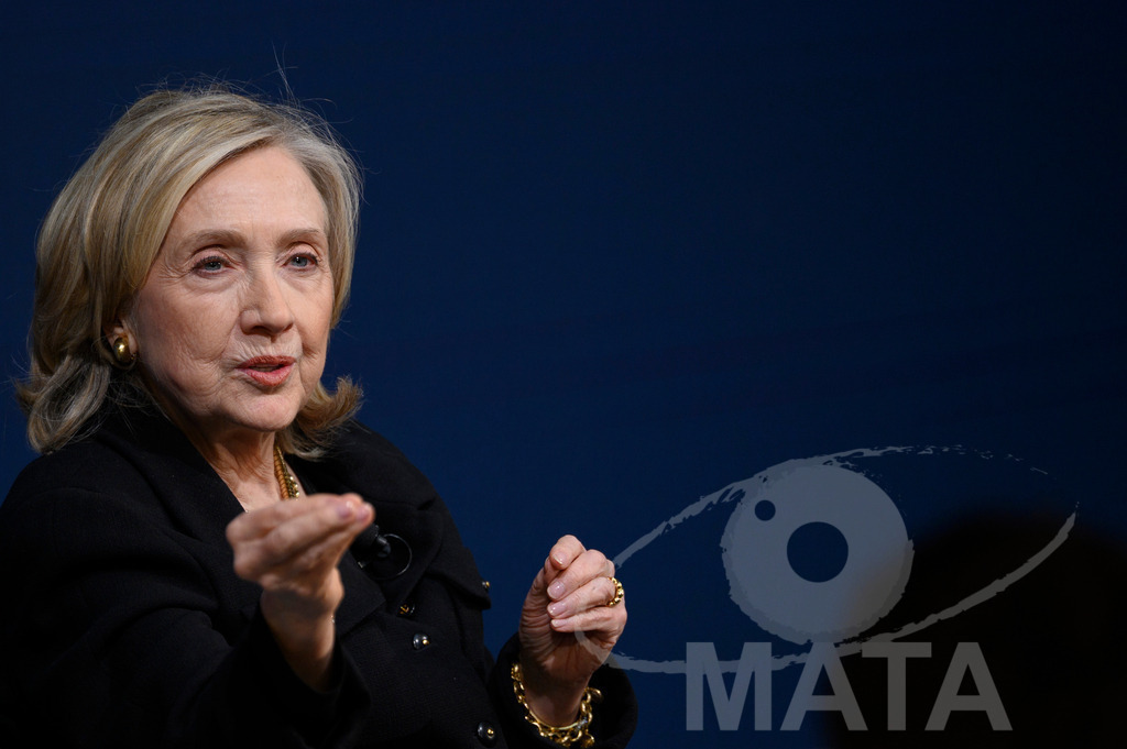 _DWI3008 | Die US-Politikerin Hillary Clinton auf der Veranstaltung Bridging Scholarship and Statecraft im Rahmen der Münchner Sicherheitskonferenz 2026. München, 13.02.2026 Bayern Deutschland  - Realisiert mit Pictrs.com