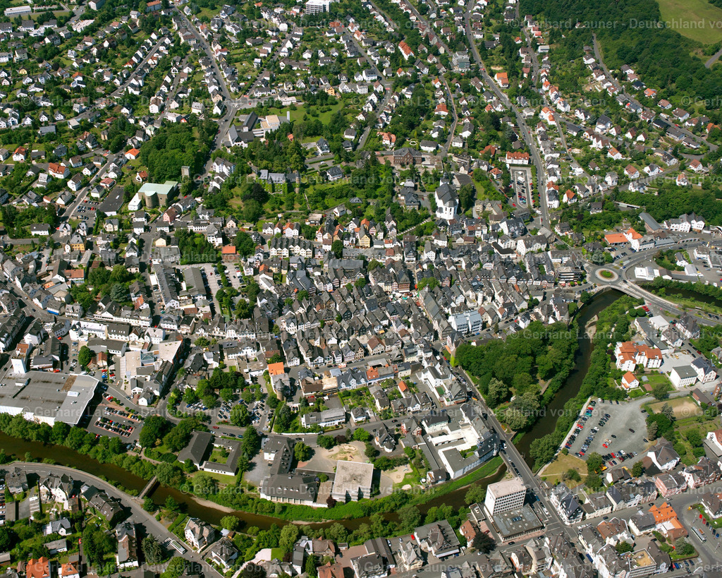 2610513 | Herborn  09.06.2006 Stadtansicht des Innenstadtbereiches  in Hörbach im Bundesland Hessen, Deutschland // City view on down town  in Hörbach in the state Hesse, Germany Foto: Gerhard Launer