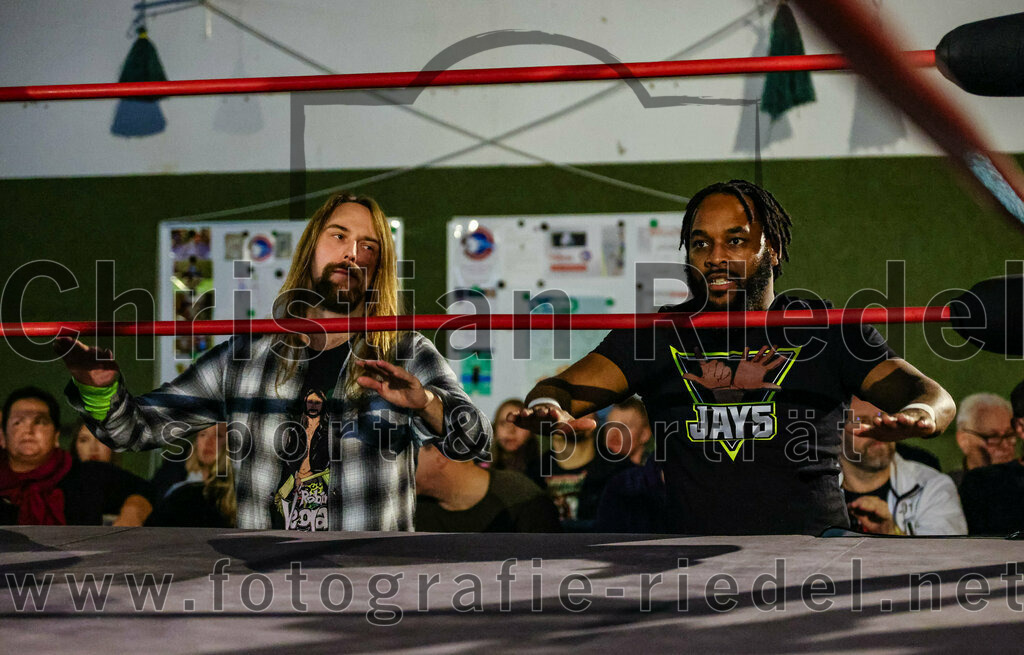 2023-11-11_088_Erding_Wrestlingshow | Erding, Deutschland, 11.11.2023:
Wrestling, Saison 2023, EWS Wrestling ERDING

Foto: Christian Riedel / fotografie-riedel.net