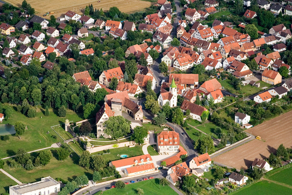 Luftbild: Kilchberg bei Tübingen im Ortsteil Kilchberg in Tübingen im Bundesland Baden-Württemberg in Deutschland. Foto: IMG_12318.jpg vom 02.08.2008 durch Werner Riehm/FLY-FOTO.de