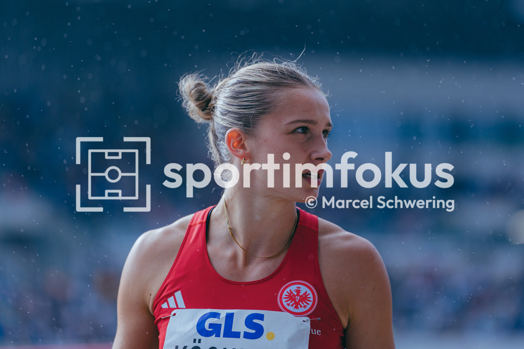 Deutsche Meisterschaften der Frauen und Männer 2026 | Finja Köchling, Eintracht Frankfurt e.V., Weitsprung, Deutsche Meisterschaften der Frauen und Männer 2026, Lohrheidestadion Bochum-Wattenscheid, 26.07.2026. Foto: Marcel Schwering / sportimfokus - Realisiert mit Pictrs.com