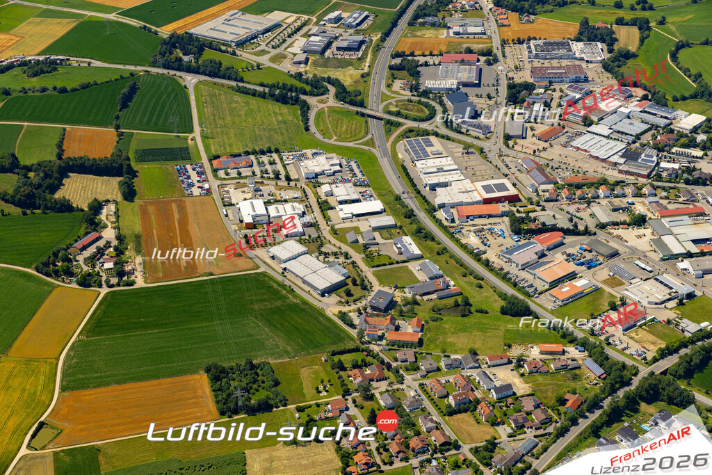 Die Luftaufnahme Janahof - Cham wurde 2022 vom Flugzeug aus (keine Drohne) erstellt. Hohe Auflösung -für große Poster und Wandbilder geeignet - Garantiert!