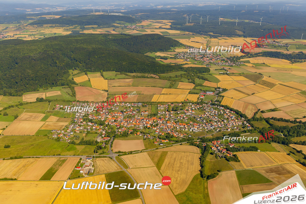 Ransbach Hohenroda Bild- Das Luftbild wurde 2025 vom UL-Flugzeug heraus erstellt ( keine Drohne bzw. Drohnenaufnahme ) - Hochauflösende Luftaufnahme -Nicht vergleichbar mit Google Maps oder Satelittenbilder- Die Geschenkidee !Mit Lizenz und Bildrechte bestellbar - CC