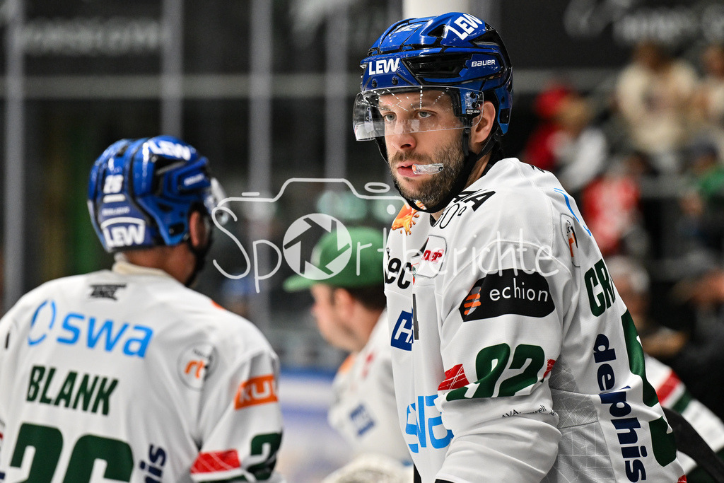 Augsburger Panther - Moser Medical Graz99ers | im Bild Joseph CRAMAROSSA (Augsburger Panther 92) / Einzelfoto / Freisteller / Testspiel: Augsburger Panther - Moser Medical Graz99ers; Curt Frenzel Stadion am 31.08.2025