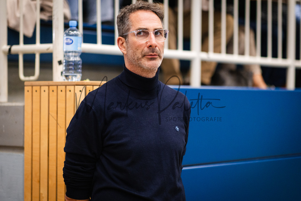 Volleyball, 1. Bundesliga Frauen, Hauptrunde, 1. Spieltag, Saison 2025/2026: USC Münster - SSC Palmberg Schwerin | 1. Bundesliga Frauen, Hauptrunde, 1. Spieltag, Saison 2025/2026, USC Münster empfängt SSC Palmberg Schwerin in der Sporthalle Berg Fidel in Münster. Foto: sportfotografie.ms | Markus Paletta - Realisiert mit Pictrs.com