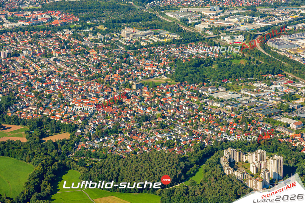Schöne Luftaufnahme als Geschenk in Eibach Nürnberg - Die Luftbildaufnahme wurde 2025 vom UL-Flugzeug heraus erstellt ( keine Drohne ) - Hochauflösende Luftaufnahme -Nicht vergleichbar mit Google Maps oder Satelittenbilder- Die Geschenkidee !Mit Lizenz und Bildrechte bestellbar