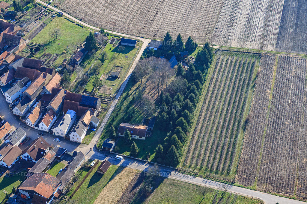 Luftbild: Dickemann-Weber GmbH & Co. KG in Erlenbach bei Kandel im Bundesland Rheinland-Pfalz in Deutschland. Foto: IMG_37025.jpg vom 16.01.2011 durch Werner Riehm/FLY-FOTO.deAuflösung des Originals: 4752 x 3168 pxAevo Prüfungsfragen Industriemeister Prüfung
