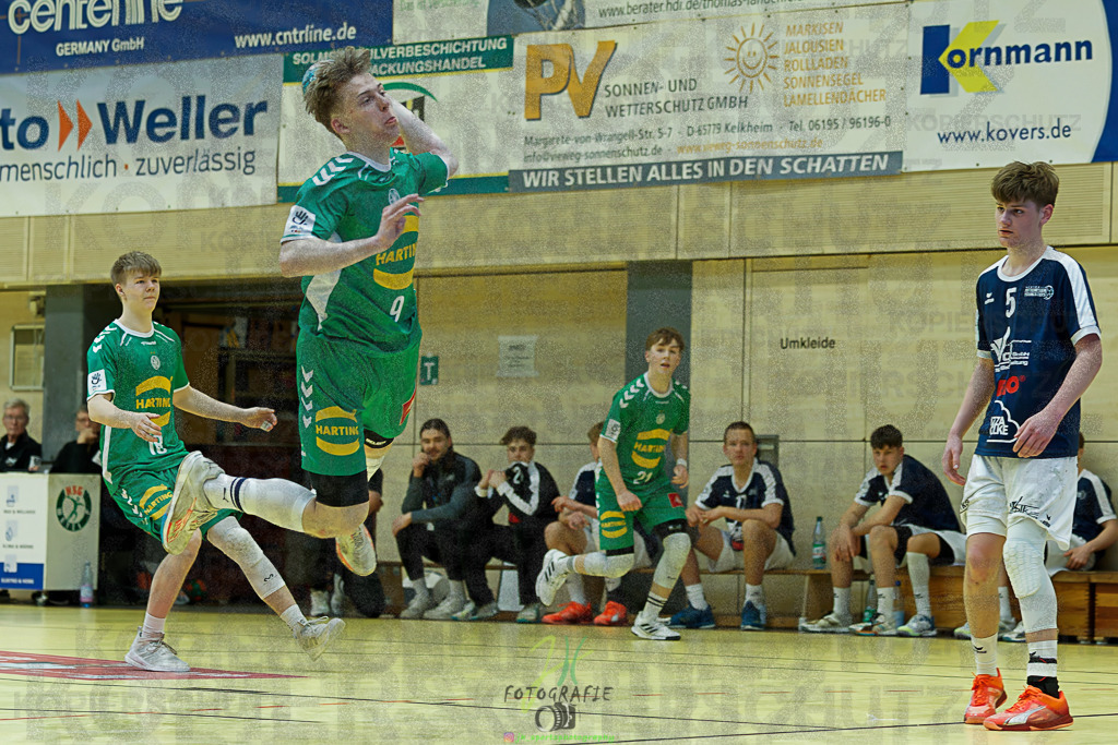mJB Pokalrunde dt. Meisterschaft, TV Hüttenberg - TSV GWD Minden | mJB Pokalrunde dt. Meisterschaft, TV Hüttenberg - TSV GWD Minden am 15.03.2025 in Münchholzhausen (Sporthalle Münchholzhausen)Photo © 2025 - Jörg Heinrich - Realisiert mit Pictrs.com