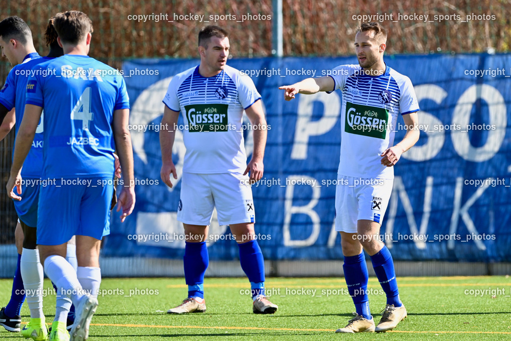 SAK vs. Dellach Gail | #7 Benedikt Kaltenhofer Dellach Gail, #77 Armin Lulic Dellach Gail, SAK vs. Dellach Gail, SAK vs. Dellach Gail am 22.03.2025 in Klagenfurt (Sportpark Welzenegg), Austria, (Photo by Bernd Stefan)