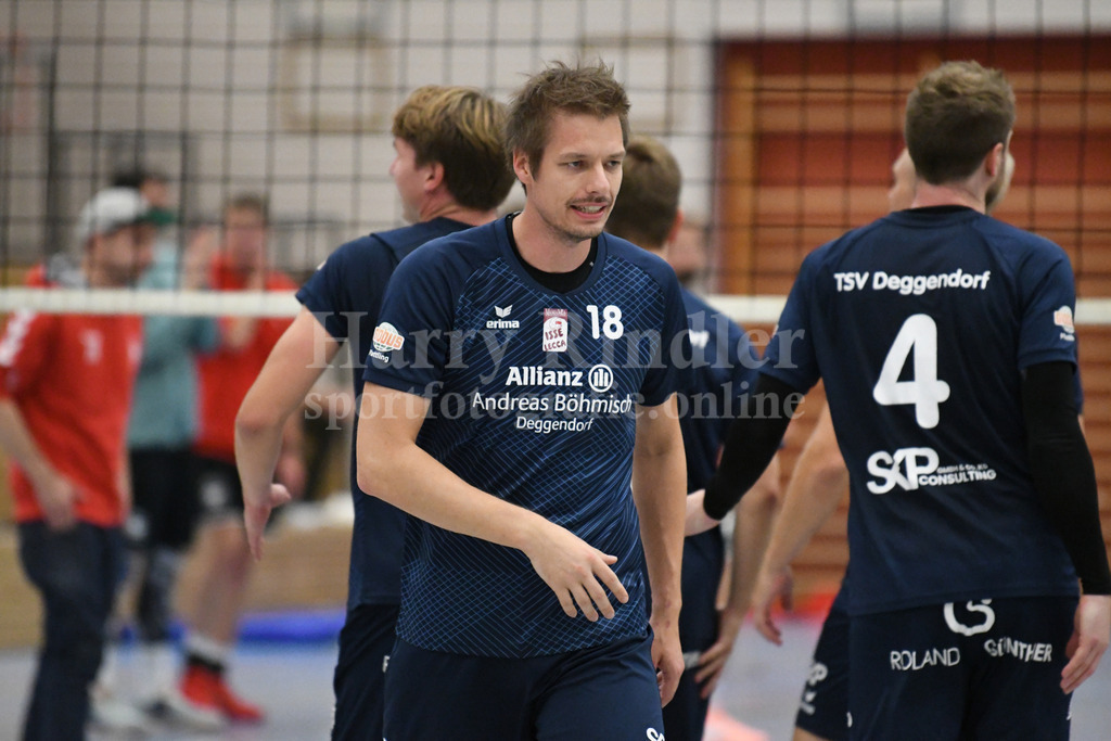 TSV 1861 Deggendorf : MTV München II | René Räbinger  (TSV Deggendorf Volleyball  #18) - Realisiert mit Pictrs.com