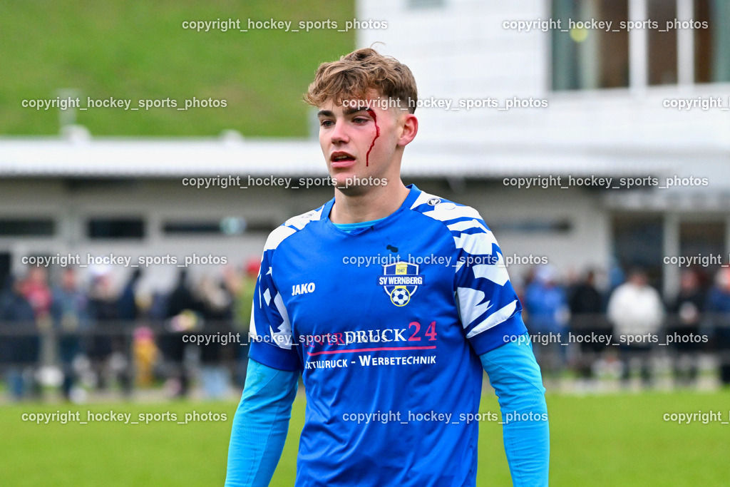 MSC Magdalen vs. SV Wernberg | #14 Fabian Obmann SV Wernberg, MSC Magdalen vs. SV Wernberg, MSC Magdalen vs. SV Wernberg am 10.11.2024 in Magdalen (Sportplatz Magdalen), Austria, (Photo by Bernd Stefan)