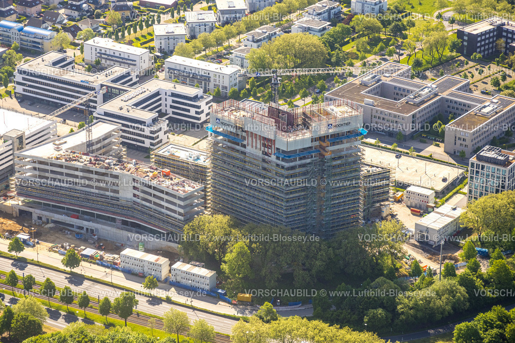 Dortmund230503704 | Luftbild, Stadtkrone-Ost Baustelle, Neubau Direktion Continentale, Schüren, Dortmund, Ruhrgebiet, Nordrhein-Westfalen, Deutschland