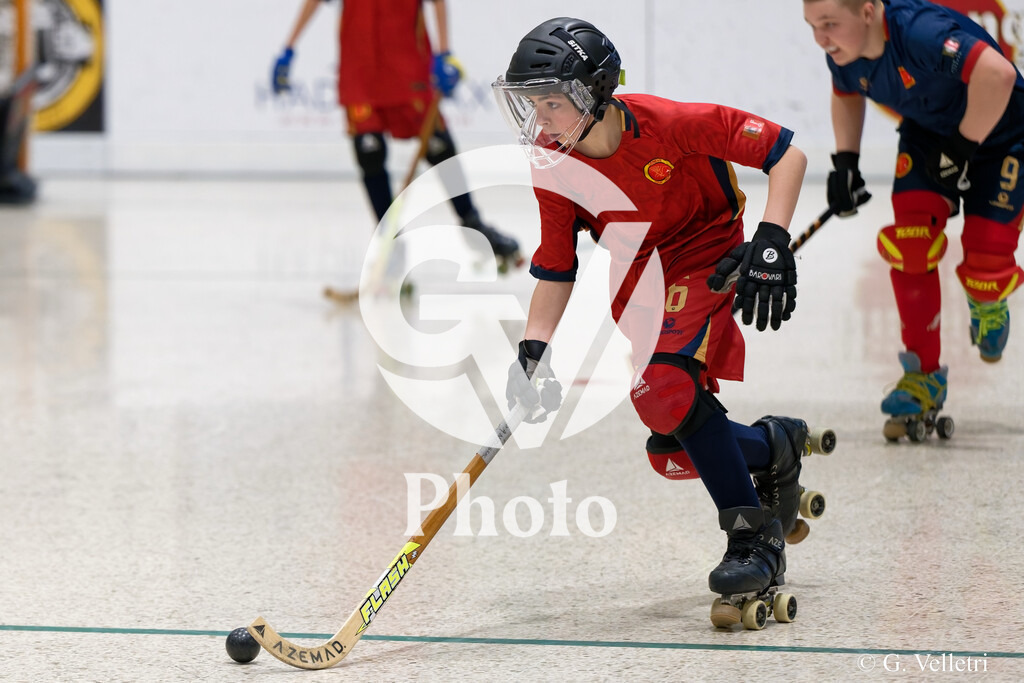 U17  - Geneve RHC B v Geneve RHC A  |  during the U17  match between Geneve RHC B and Geneve RHC A  at Centre sportif de la queue d'arve in Geneve, Switzerland
