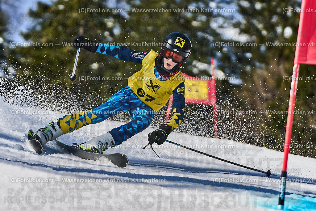 ALP4857_Steir-KINDER-LM_RTL_Loser_Kohlberger-Thurner Tristan | (C)FotoLois.com, Alois Spandl. SteirerSki KINDER-Cup Riesentorlauf-Landesmeisterschaft am Sandling/Loser in Altaussee, So 25. Februar 2024.