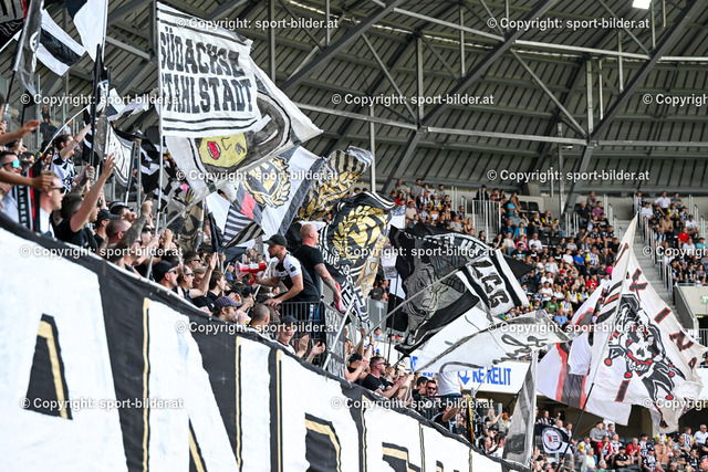 AUT, Admiral Bundesliga, LASK Linz vs FK Austria Wien | 28.05.2023, Raiffeisen Arena Linz, AUT, Admiral Bundesliga, LASK Linz vs FK Austria Wien, im Bild Fans - Zuschauer Lask Linz (Lask)


// Admiral Bundesliga Match between LASK Linz and FK Austria Wien in Linz, Austria on 2023/05/28

