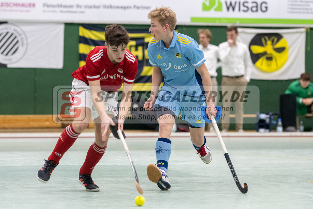 SFE_20230305_0102 | Deutsche Meisterschaft Männliche U16 Halle 2023 am 05.03.2023 in Köln (KTHC Stadion Rot-Weiss Köln Tennis and Hockey Club), Photo: Stephan Fehrmann 2022 (Sports-Gallery)