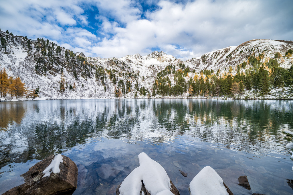 Scheibelsee im Herbst | walter-wagner-fotografie