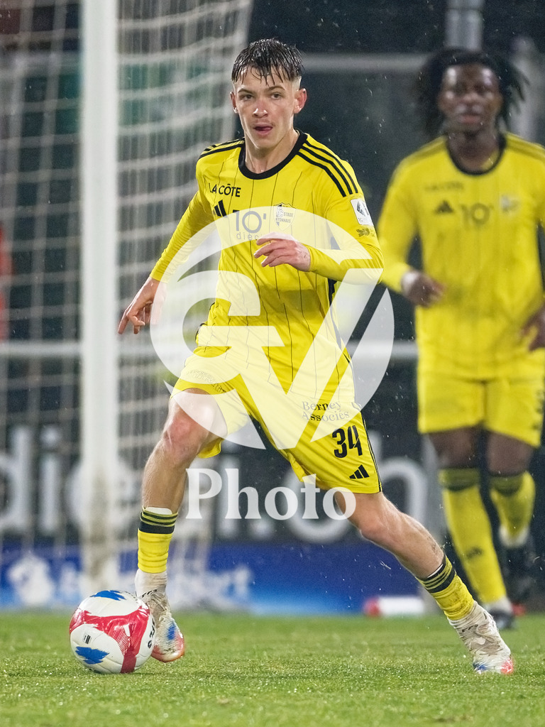 dieci Challenge League - FC Stade Nyonnais v Neuchatel Xamax FCS |  during the dieci Challenge League match between FC Stade Nyonnais and Neuchatel Xamax FCS at Centre sportif de Colovray in Nyon, Switzerland