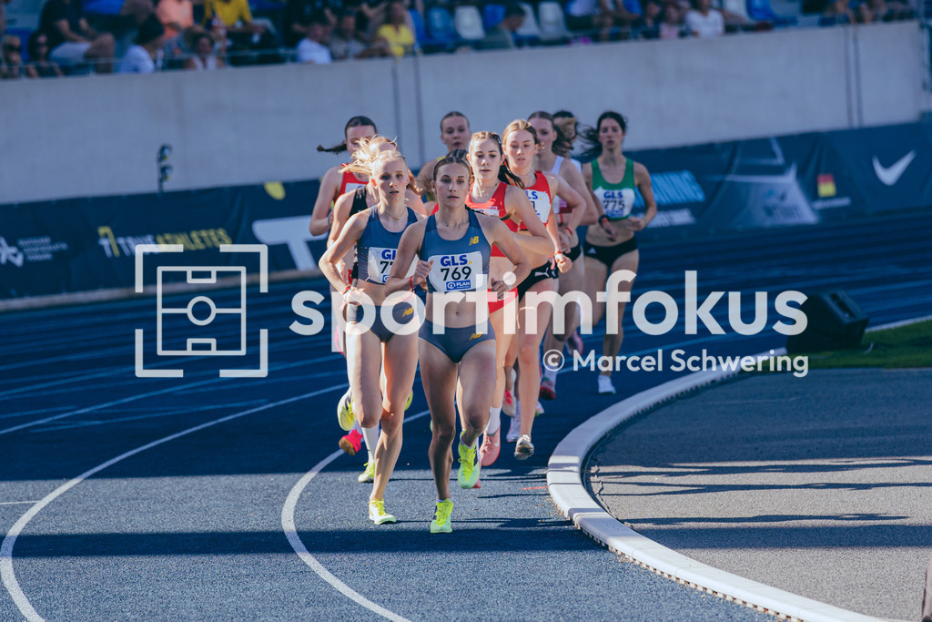 Deutsche Meisterschaften U20 / U16 2026 | Lera Miller, VfL Löningen, 769, 1500-Meter-Lauf, Finale, Deutsche Meisterschaften der U20 &amp; U16 2026, Lohrheidestadion Bochum-Wattenscheid, 11.07.2026. Foto: Marcel Schwering / sportimfokus - Realisiert mit Pictrs.com