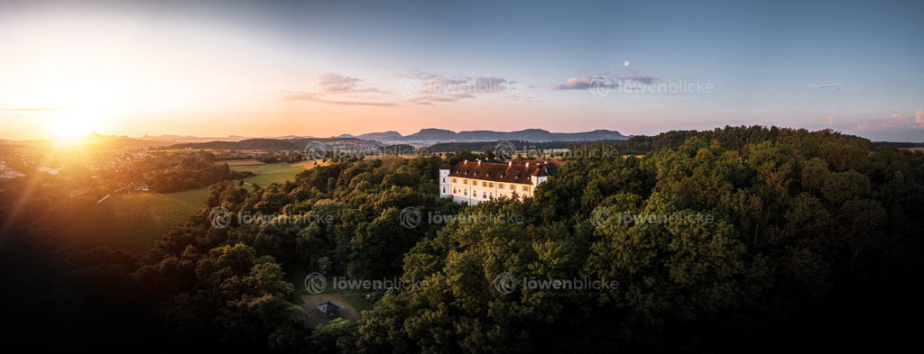 Schloss Filseck bei Sonnenaufgang | löwenblicke | shop