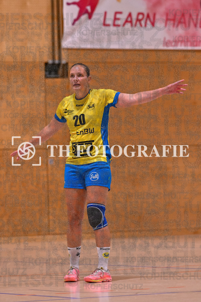 GER, SG Maulburg/Steinen - SV Allensbach 2, Frauen-Handball, Oberliga Suedbaden, 1. Spieltag, Saison 2024/2025, 28.09.2024 | Ines Ofterdinger (SV Allensbach 2, #20)GER, SG Maulburg/Steinen - SV Allensbach 2, Frauen-Handball, Oberliga Suedbaden, 1. Spieltag, Saison 2024/2025, 28.09.2024Foto: TH Fotografie/Thomas Hess