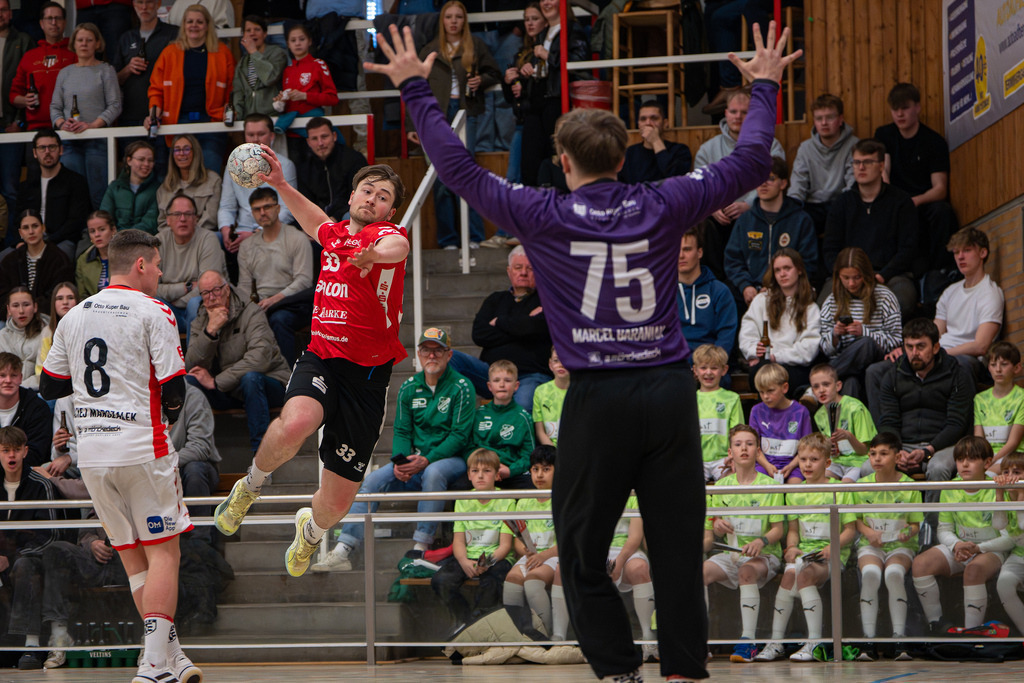 Handball I Herren I Saison 2025-2026 I Regionalliga I 23 Spieltag I TV Cloppenburg - HSG Nienburg I 21.02.20260070 | jns.sportfotos - Realisiert mit Pictrs.com