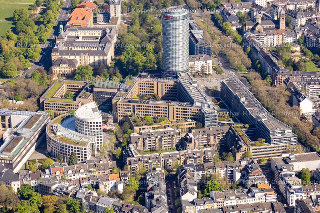 Luftbild  Düsseldorf Altstadt Kunstpalast Ergo 439A3598 | Luftbildfotografie Hermann Klöpper/ Creative-Airphotography - Realisiert mit Pictrs.com