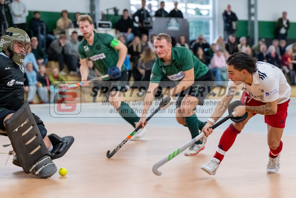 HK_20241208_109865 | 2. Bundesliga Halle Herren Club Raffelberg - Düsseldorfer HC am 8.12.2024 Raffelberg Halle, Duisburg ,