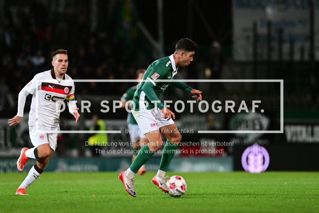 Fußball I Herren I Saison 2025-2026 I Regionalliga Nord I 16. Spieltag I VfB Lübeck - FC St. Pauli II I 03408 | Der Sportfotograf. - Realisiert mit Pictrs.com