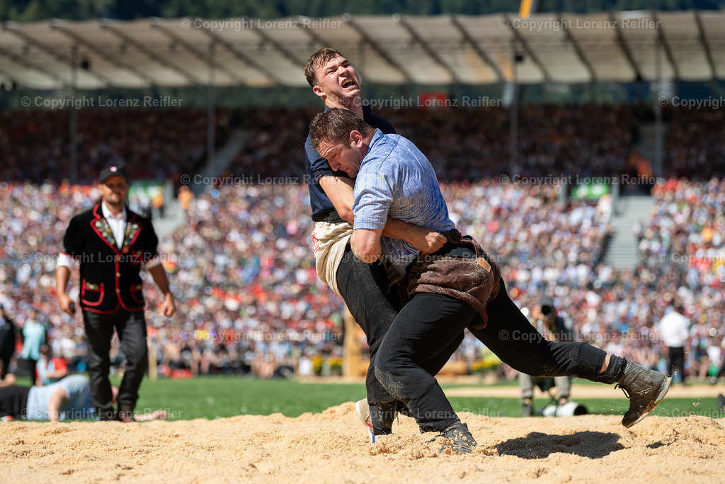 Schwingen -  ESAF Sonntag 2025 | Mollis, 31.8.25, Schwingen - ESAF Sonntag.