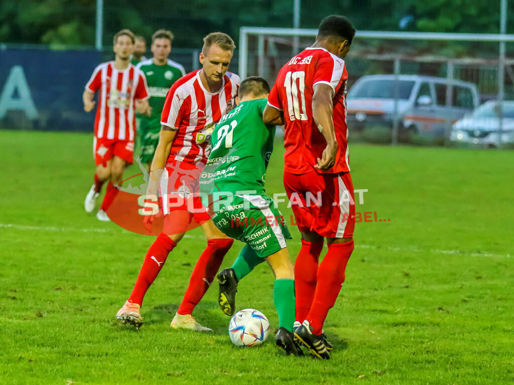 FC KAC - FC Lendorf Kärntner Liga | FC KAC - FC Lendorf am 26.08.2022 in Klagenfurt
(Sportplatz), AUSTRIA, (Photo by Ernst Krawagner sport-fan.at),  - Realisiert mit Pictrs.com
