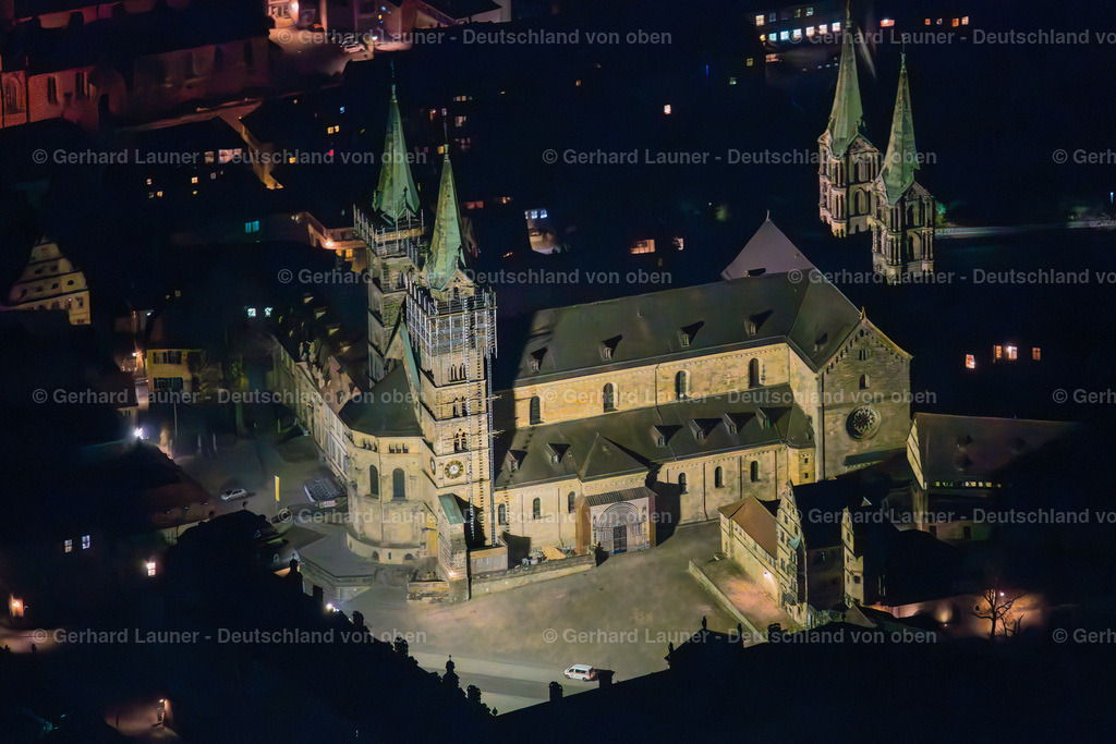 3901786 | Dom zu Bamberg, Nachtaufnahme
