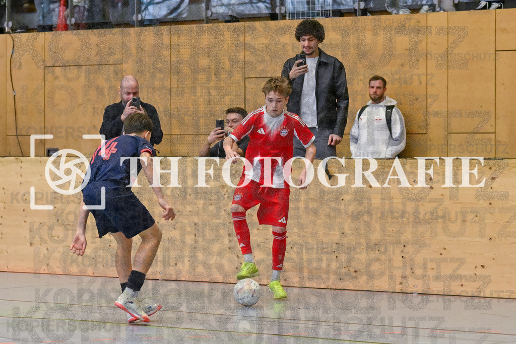 GER, RB Fussballakadamie - FC Bayern, Fussball, U14 Hallenturnier, PS-Immo-Cup 2026, 18.01.2026 | Salzburg, FCB