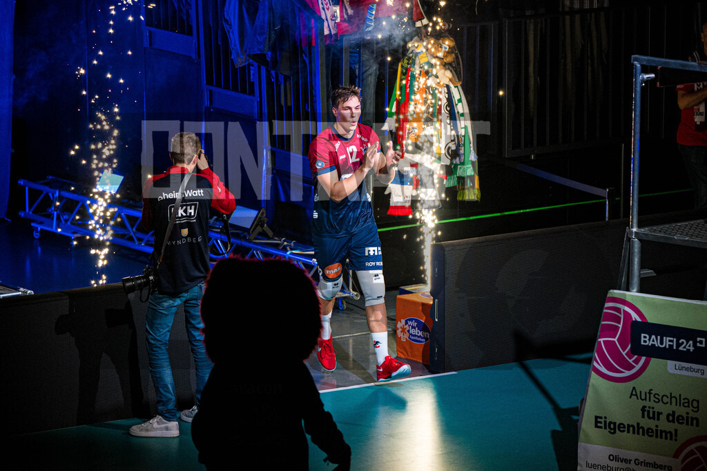Volleyball I Herren I Saison 2025/2026 I Volleyball Bundesliga I 4. Spieltag I SVG Lüneburg - Energiequelle Netzhoppers KW | CONTRAST ZERØ MEDIA - Realisiert mit Pictrs.com