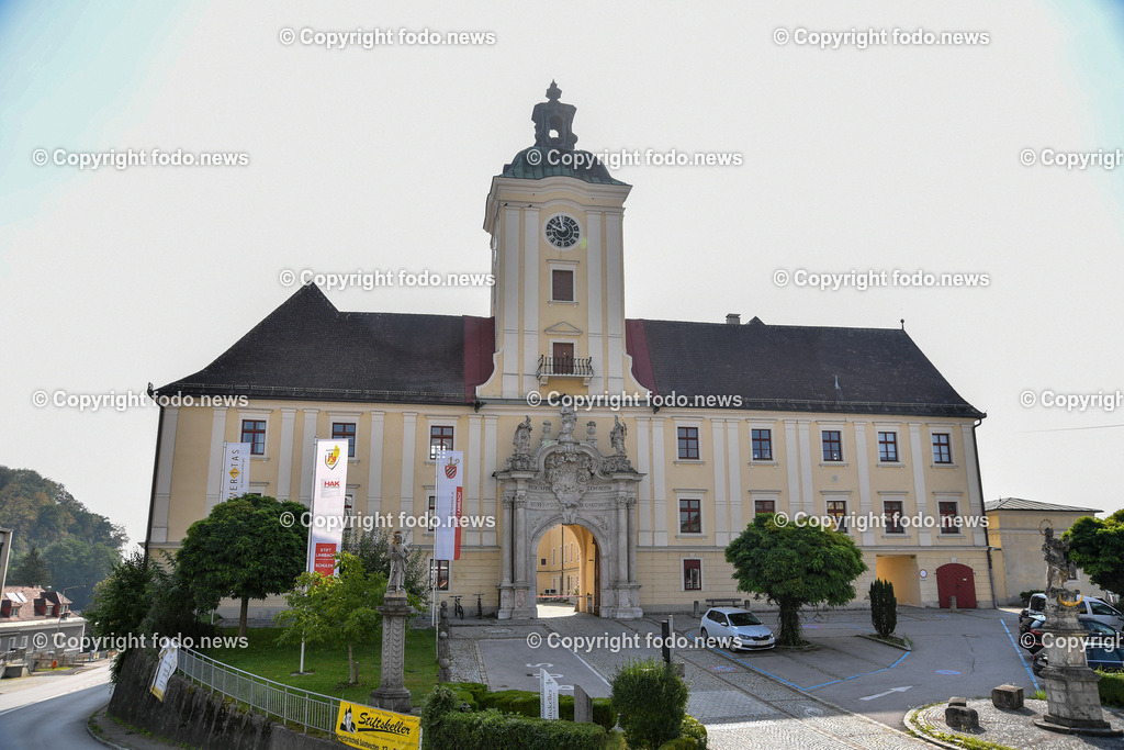 Stift Lambach_ Bibliothek_ 25.08.2022-38 | 25.08.2022, Lambach, AUT, Stift Lambach, Bibliothek, im Bild Stift Lambach