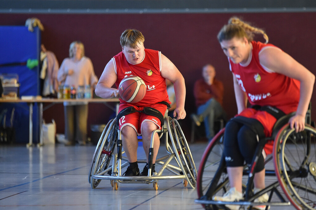2024-10-26-0129 | RSKV Tuebingen vs. Hannover United 2, Rollstuhlbasketball, 2. Bundesliga Sued, 3. Spieltag, Saison 2024/2025, 26.10.2024, Foto: Ralph Kunze - Realisiert mit Pictrs.com