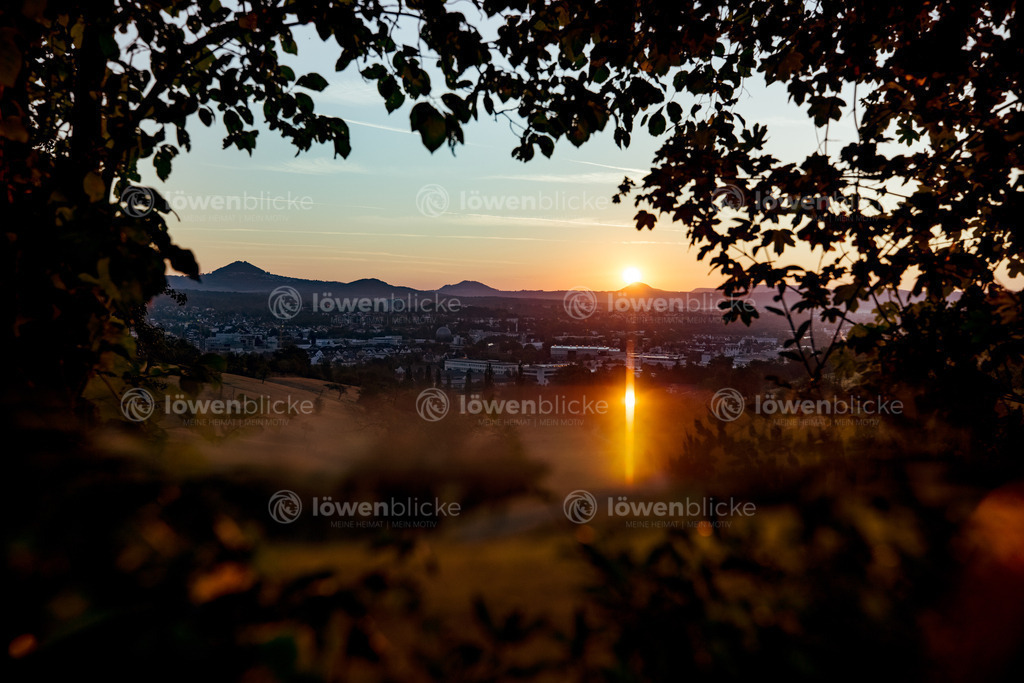 Göppingen im Sonnenaufgang | löwenblicke | shop