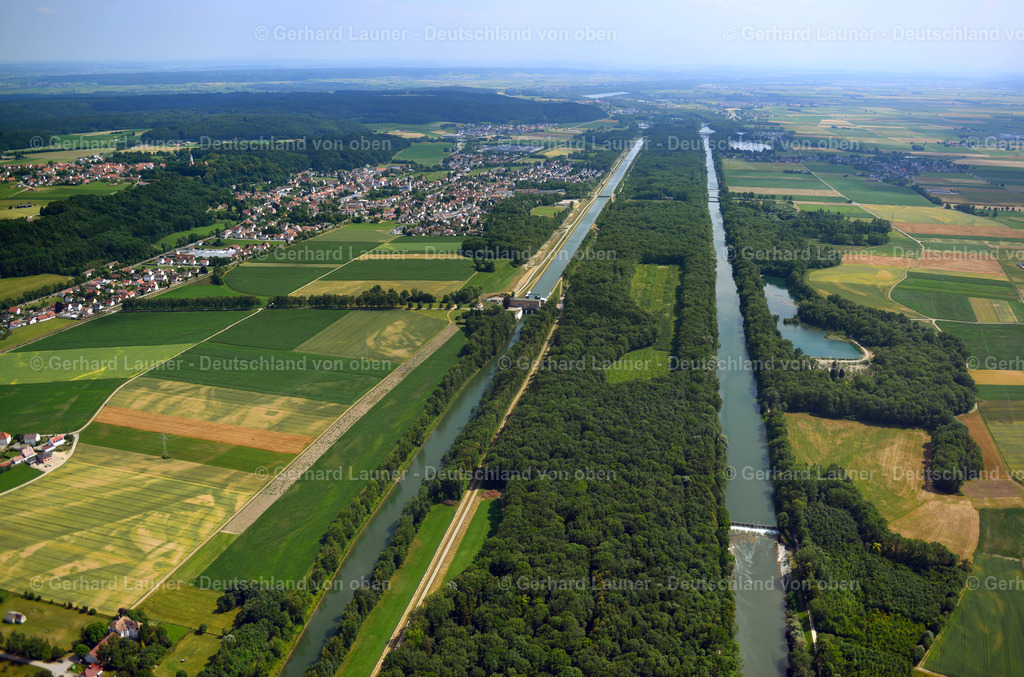 3303734 | Iller und Illerkanal, Landschaft bei Altenstadt