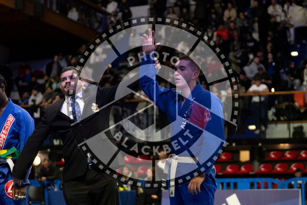 20240119PBB1347 | Fighters compete during the IBJJF European Championship in Paris, France, on January 19, 2024.