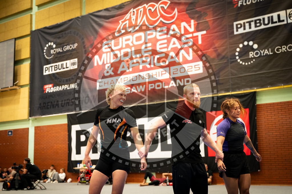 20250906PBB3801 | Fighters compete during the ADCC European Trials  competition in Warsaw, Poland, on September 6, 2025.