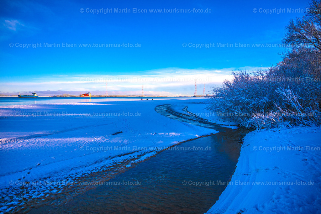 Stade Bassenfleth Elbe Winter Schnee_ELS_2388030126 | Fotos aus den Touristenorten aus Norddeutschland. - Realisiert mit Pictrs.com