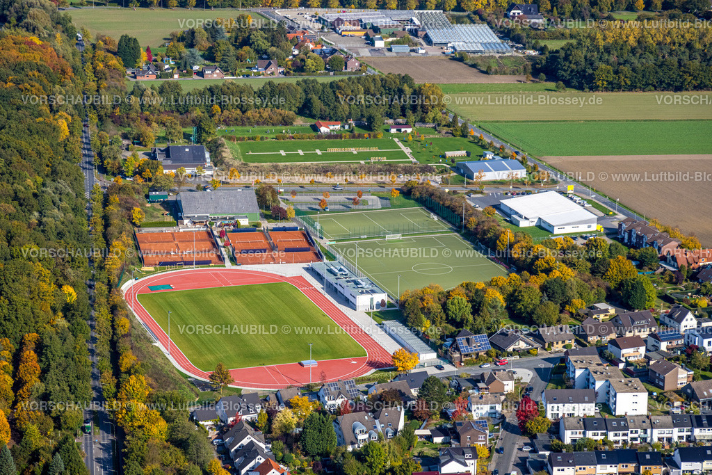 Hamm221003225 | Luftbild, HSC 08 Hammer Sportclub, HSC-Sportanlage, Fußballplätze, Tennisplätze, Bogensportzentrum, Rhynern, Hamm, Ruhrgebiet, Nordrhein-Westfalen, Deutschland
