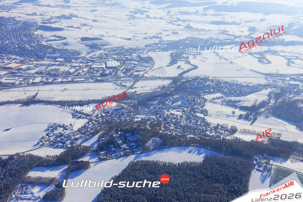 Die Luftaufnahme Burghaig - Kulmbach wurde vom UL-Flugzeug (keine Drohne) aus fotografiert.Hohe Druck- Auflösung-die Geschenkidee!